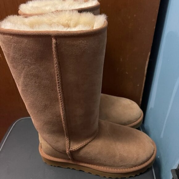 UGG® Classic II Genuine Shearling Lined Tall Boot - Picture 10 of 16